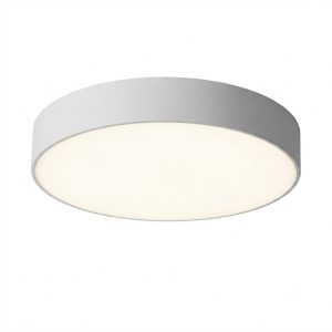 674 6653-L-Flat-Round White Ceiling Light